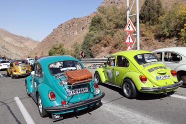 رالی تور گردشگری خودروی کلاسیک فولکس بیتل