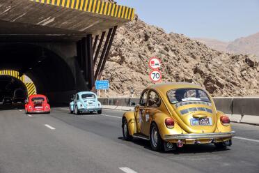 رالی تور گردشگری خودروی کلاسیک فولکس بیتل
